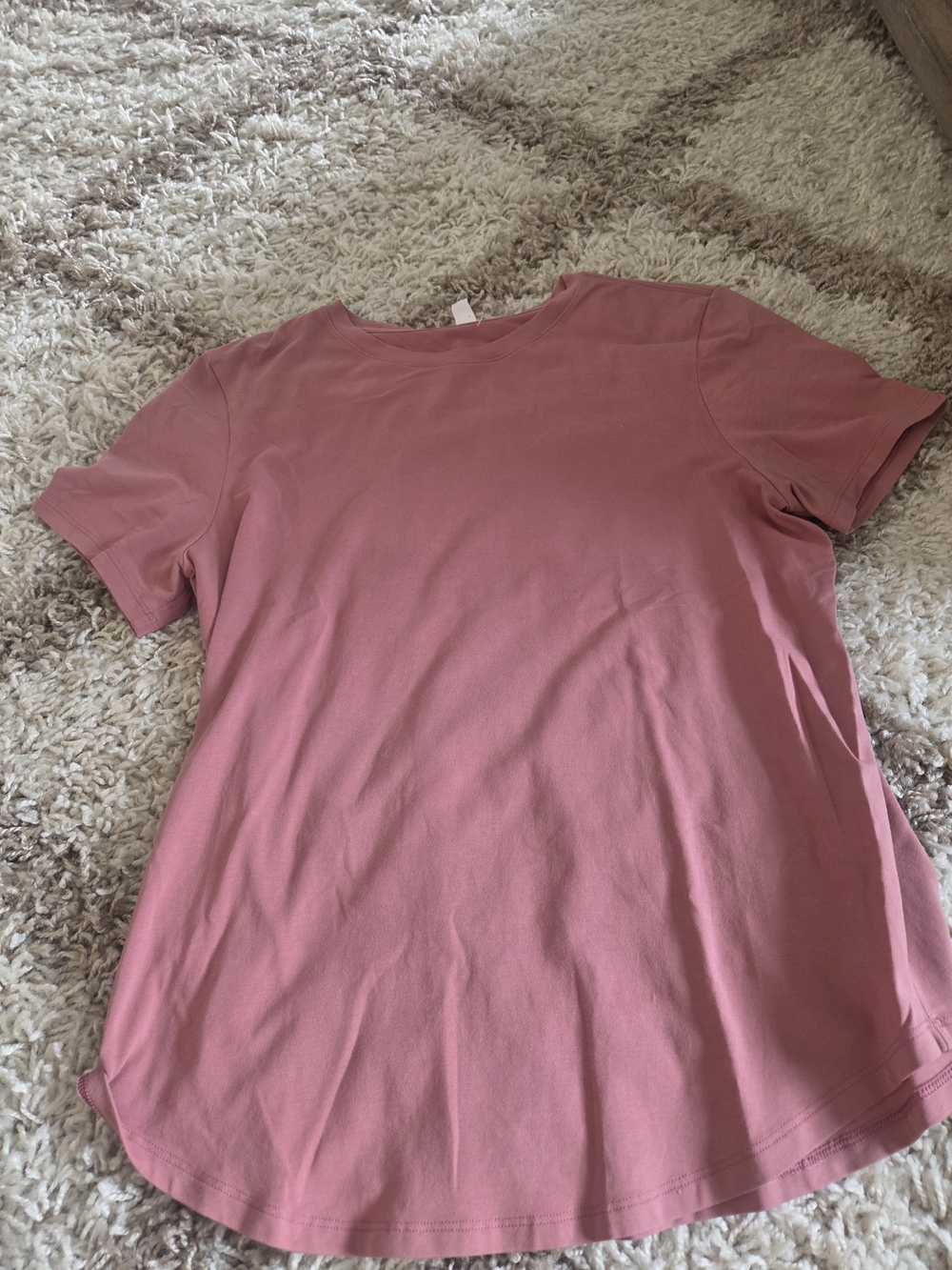 lululemon athletica Short Sleeve Tee in Dusty Rose
